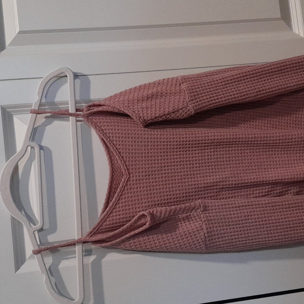 "SHEIN" Dusty Rose Cold-Shoulder XS